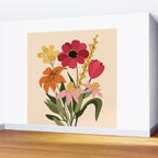 Fresh Cut Cottage Flowers Wall Mural Gallery Image 2