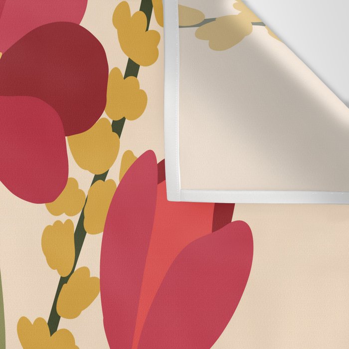 Fresh Cut Cottage Flowers Wall Tapestry Gallery Image 3