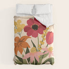 Fresh Cut Cottage Flowers Comforter Gallery Image 6