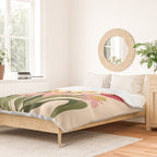 Fresh Cut Cottage Flowers Duvet Cover Gallery Image 2