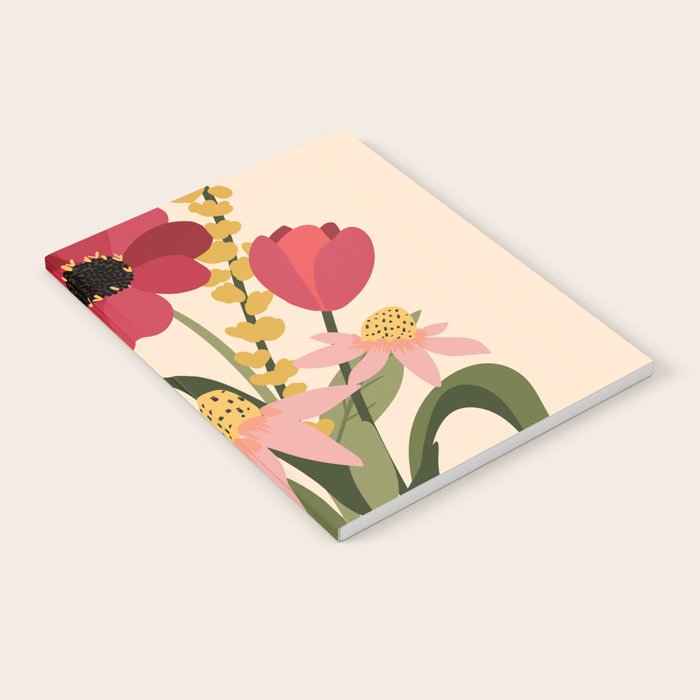 Fresh Cut Cottage Flowers Notebook Gallery Image 1