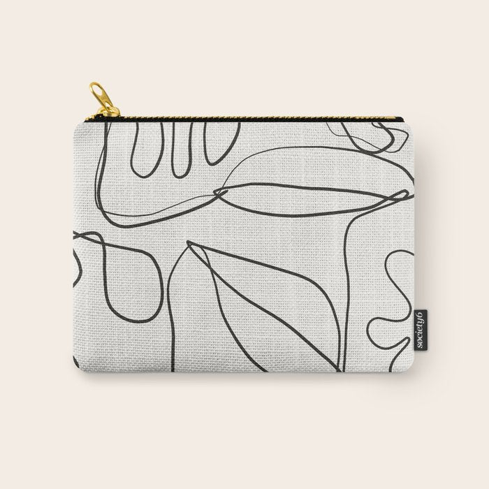 Abstract line art 10 Carry All Pouch Gallery Image 1