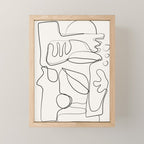 Abstract line art 10 Mini Art Print Gallery Image 1