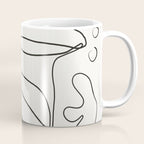 Abstract line art 10 Coffee Mug Gallery Image 1
