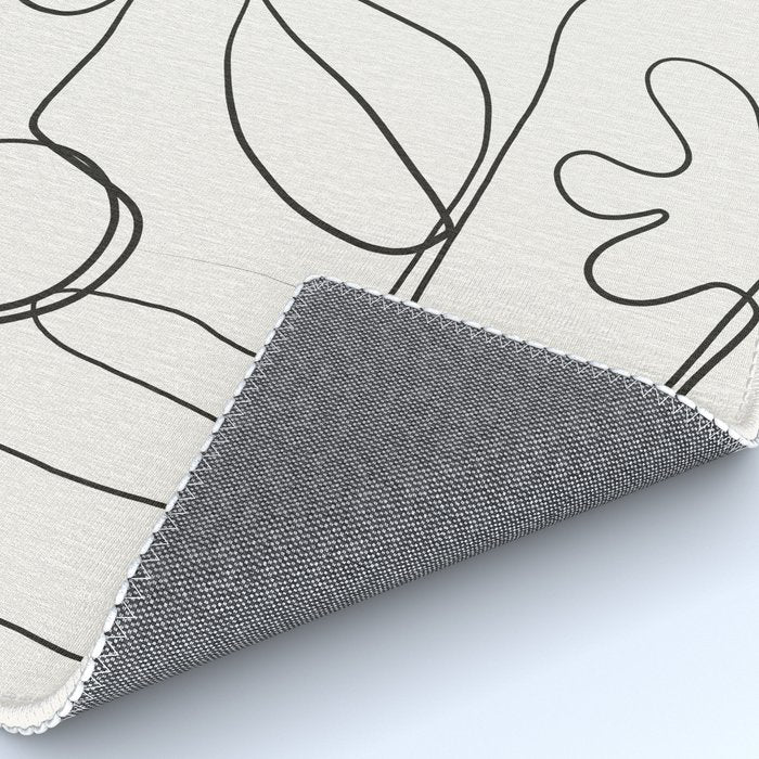 Abstract line art 10 Rug Gallery Image 4