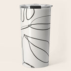 Abstract line art 10 Travel Mug Gallery Image 1