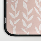Blush Pink Minimal Plants Pattern Laptop Sleeve Gallery Image 3