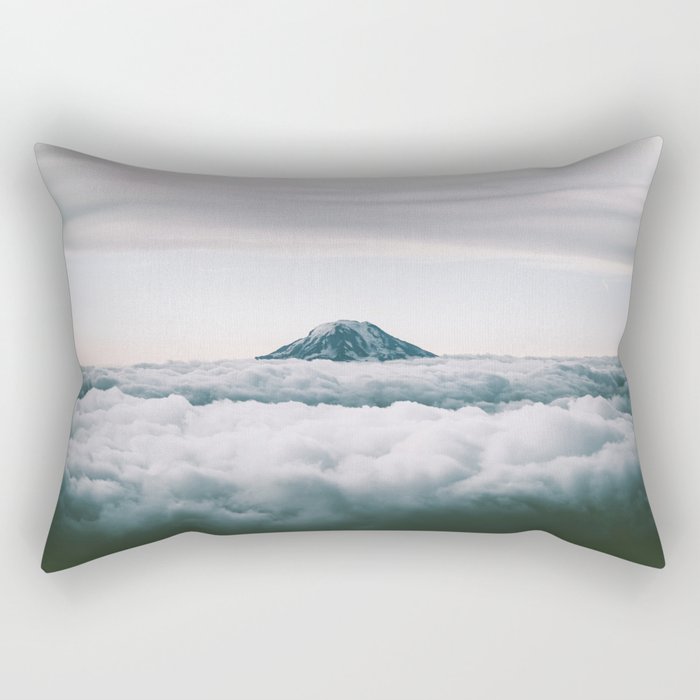 Adams Above Clouds Rectangular Pillow Gallery Image 1