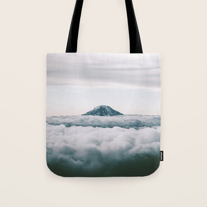 Adams Above Clouds Tote Bag Gallery Image 1