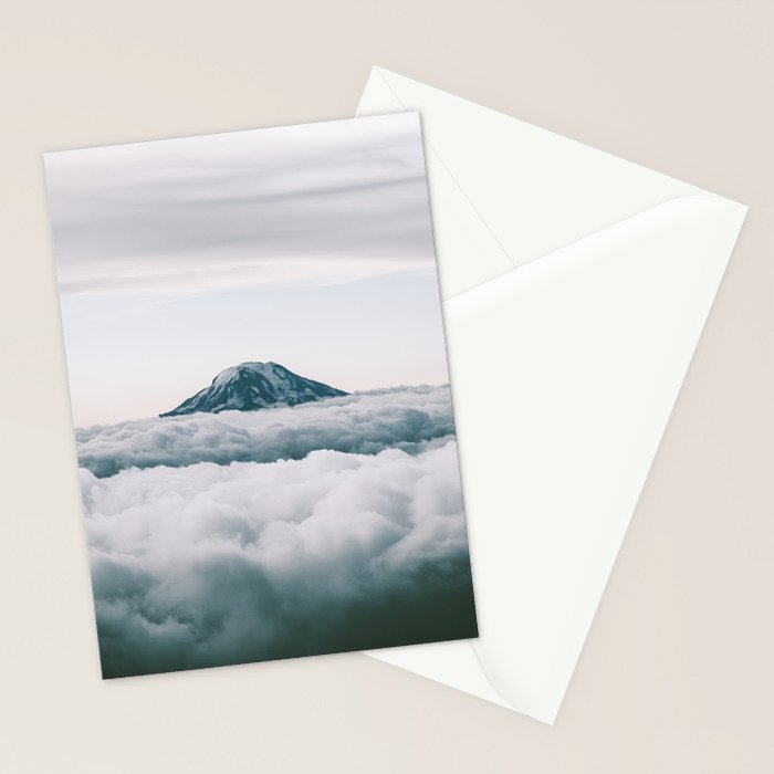 Adams Above Clouds Stationery Card Gallery Image 2