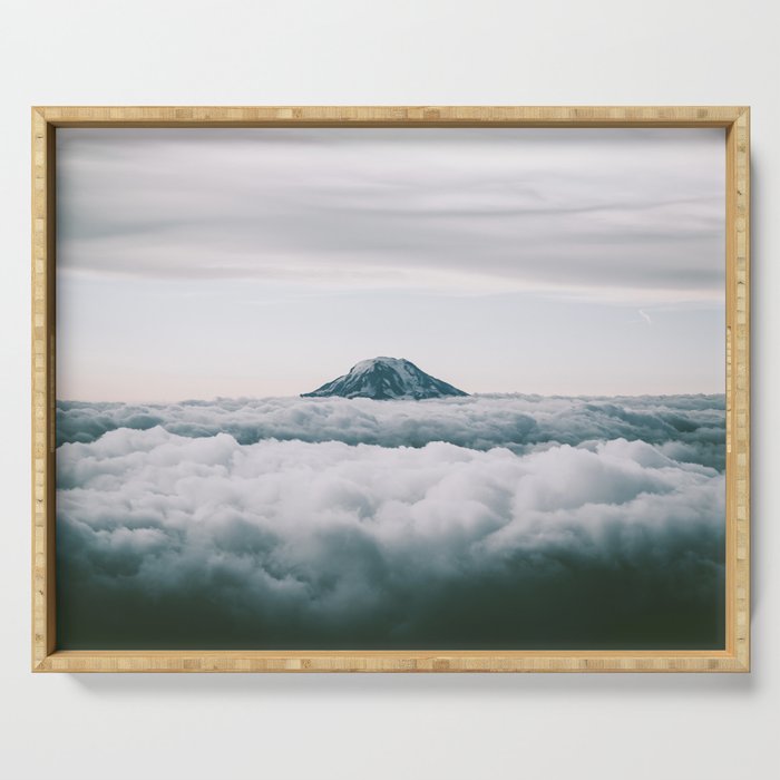 Adams Above Clouds Serving Tray Gallery Image 1