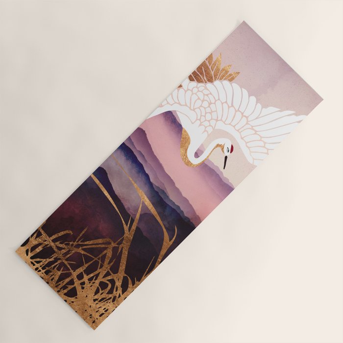 Elegant Flight III Yoga Mat Gallery Image 1