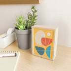 Minimal Colorful Abstract Shapes 11 Mini Art Print Gallery Image 2