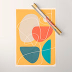 Minimal Colorful Abstract Shapes 11 Wrapping Paper Gallery Image 1