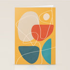 Minimal Colorful Abstract Shapes 11 Stationery Card Gallery Image 2