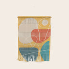 Minimal Colorful Abstract Shapes 11 Wall Hanging Gallery Image 1