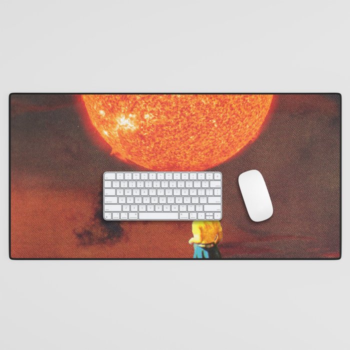 Your Heart Is The Sun Desk Mat Gallery Image 1