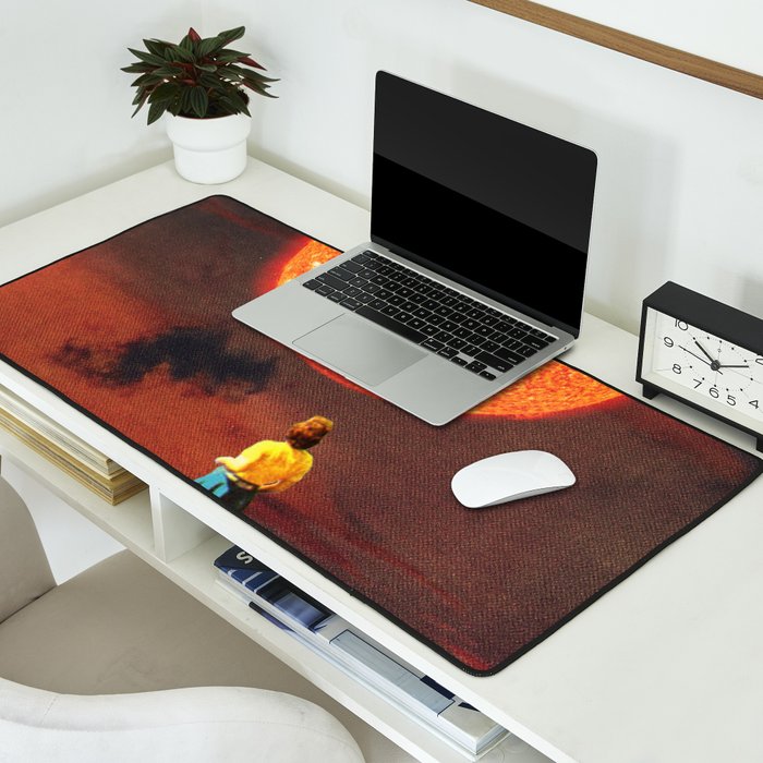 Your Heart Is The Sun Desk Mat Gallery Image 2