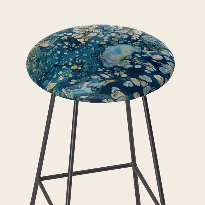 Underwater Abstract Fantasy Stool Gallery Image 2