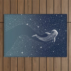 Star Eater COLOR GRAD -  turquoise Outdoor Rug Gallery Image 1