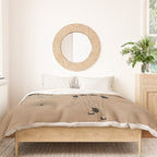 Last Stop - Tan & Black Duvet Cover Gallery Image 3