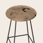 Last Stop - Tan & Black Stool Gallery Image 2