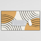 Sun Arch Double - Gold Desk Mat Gallery Image 1