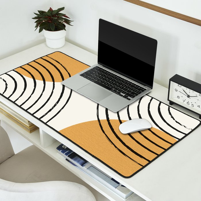 Sun Arch Double - Gold Desk Mat Gallery Image 2