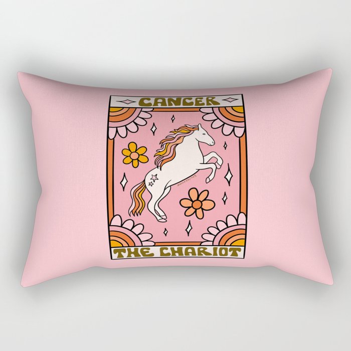 Cancer Tarot Card Rectangular Pillow Gallery Image 1
