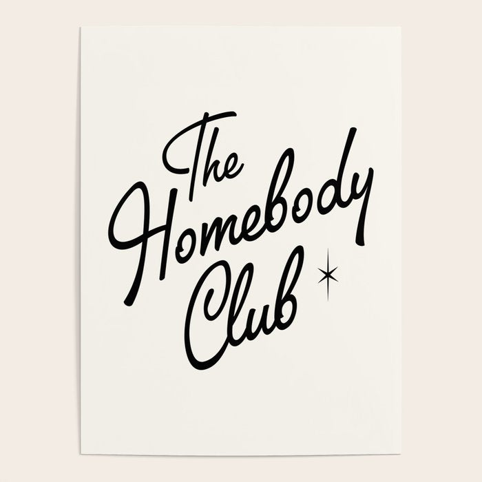 The homebody club retro Poster Gallery Image 1