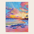 Poipu Turtles at Sunset Poster Gallery Image 4