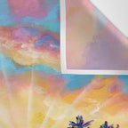 Poipu Turtles at Sunset Wall Tapestry Gallery Image 3