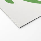 Green Leaf & Sun: Matisse Edition | Mid Century Series Welcome Mat Gallery Image 2