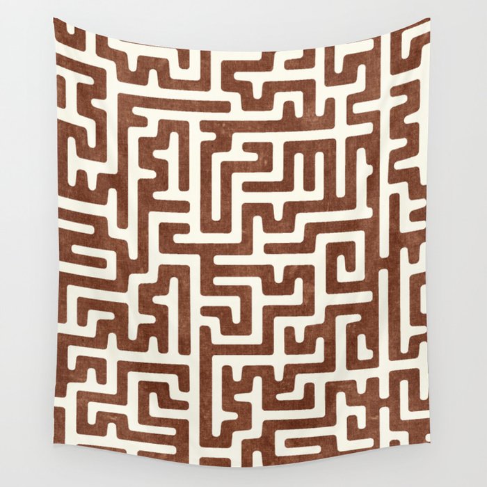 maze in brandywine Wall Tapestry Gallery Image 4