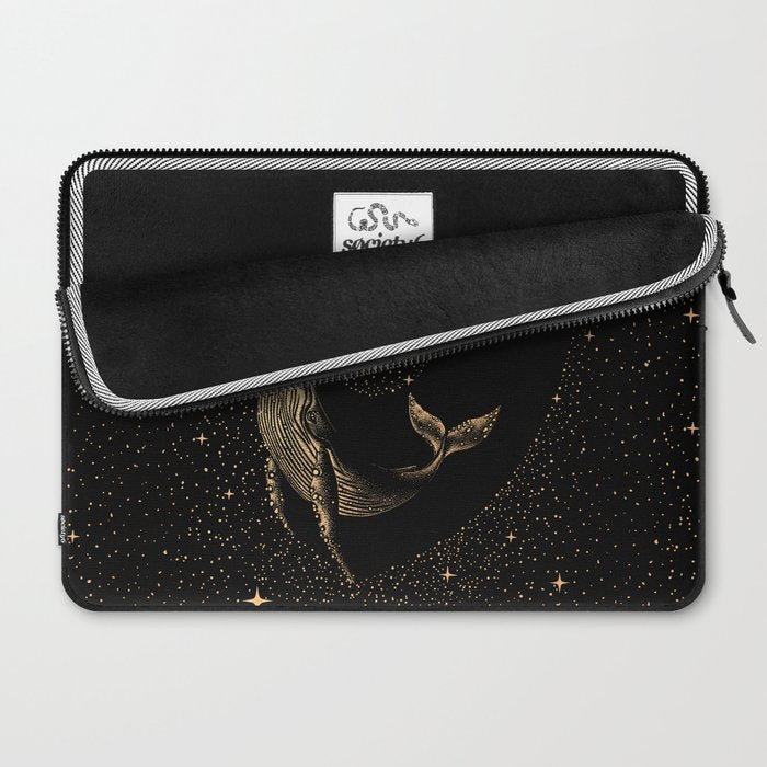 Starry Whale - Dark GOLD Version Laptop Sleeve Gallery Image 2