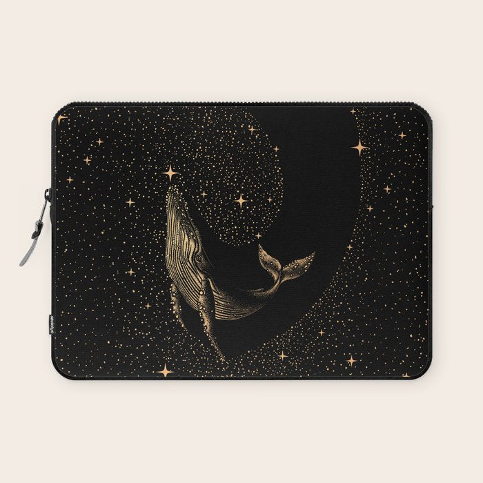 Starry Whale - Dark GOLD Version Laptop Sleeve Gallery Image 1