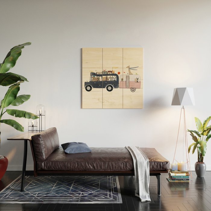 the magical mystery tour Wood Wall Art Gallery Image 2