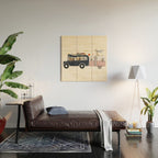 the magical mystery tour Wood Wall Art Gallery Image 2