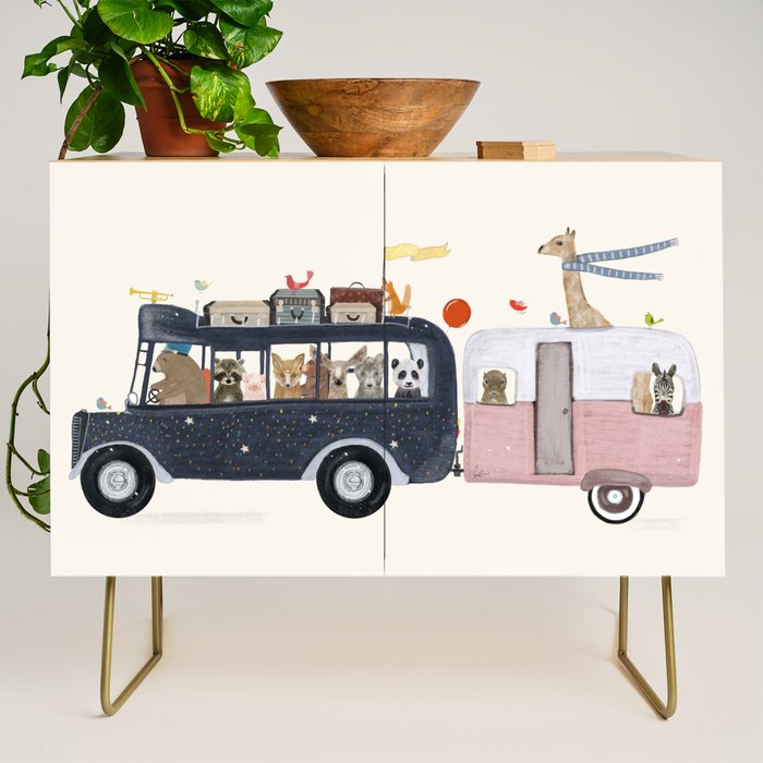 the magical mystery tour Credenza Gallery Image 1