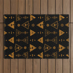 Seeing (Dark) Outdoor Rug Gallery Image 1