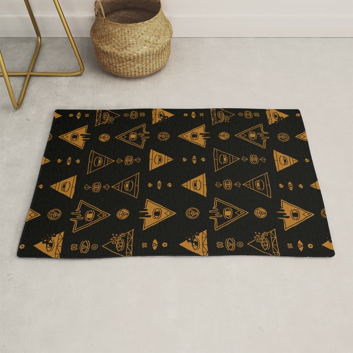 Seeing (Dark) Rug Gallery Image 1