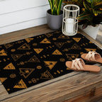 Seeing (Dark) Outdoor Rug Gallery Image 2