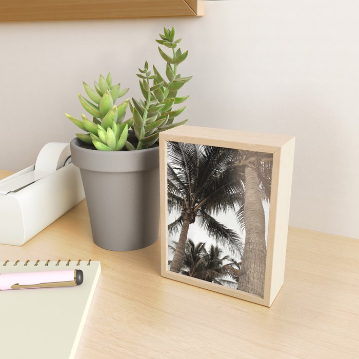 Tropical Breeze and Palm Trees Mini Art Print Gallery Image 2