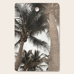 Tropical Breeze and Palm Trees Cutting Board Gallery Image 1