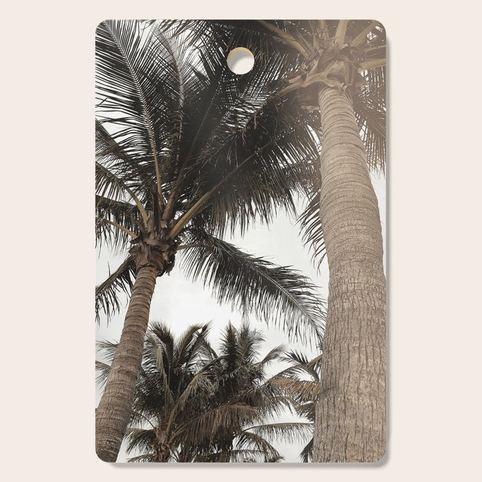 Tropical Breeze and Palm Trees Cutting Board Gallery Image 1