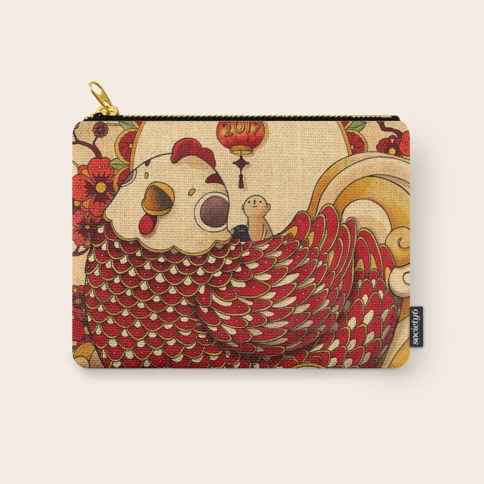 Year of the Rooster Carry All Pouch Gallery Image 1