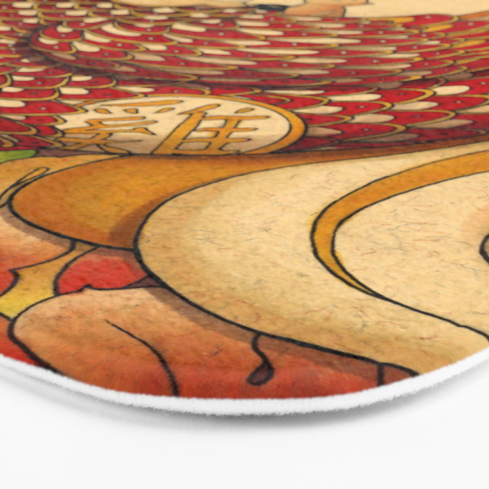 Year of the Rooster Bath Mat Gallery Image 3