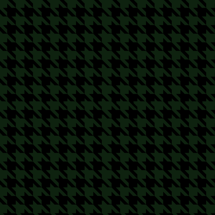 Houndstooth (black and dark green) Coffee Mug Gallery Image 2