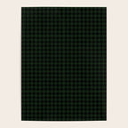 Houndstooth (black and dark green) Poster Gallery Image 4