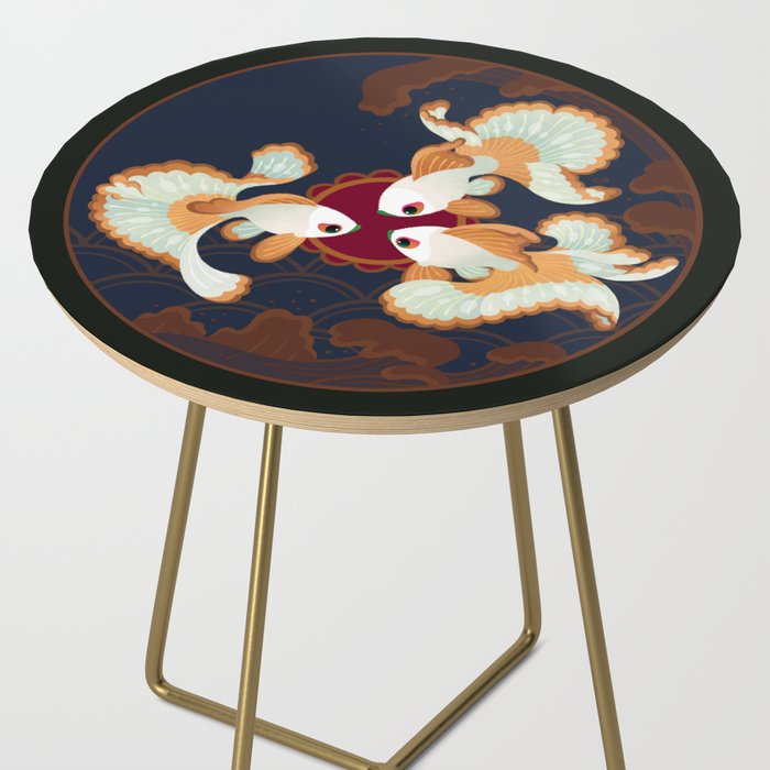 Three tosakin goldfish Side Table Gallery Image 2